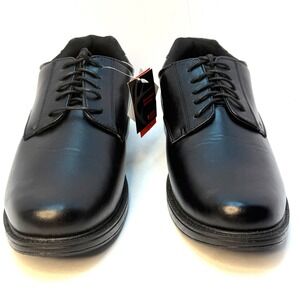 DEER STAGS Men Crown Water Resistant Dress Casual Oxford Shoe Black 11W NWT/BOX